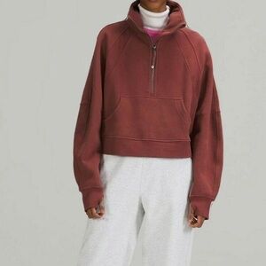 NWOT lululemon scuba funnel neck